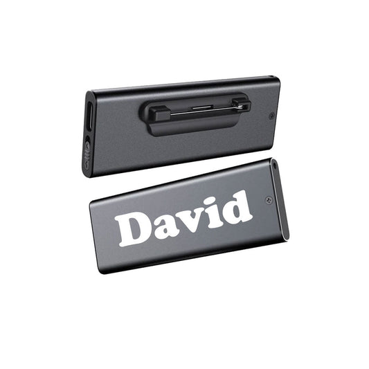 Easy Retail Store Name Tag One Button Voice Recorder - SSS Corp.# - variant_sku# - Retail Name Tag Sound Recorder