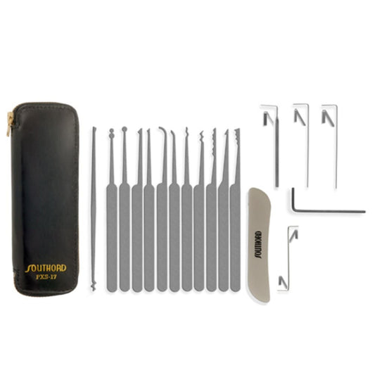 17 Piece Lock Pick Set - SSS Corp.# - variant_sku# - 17 Piece Lock Pick Set