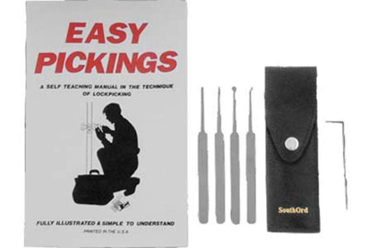 5 Piece Lock Pick Set - SSS Corp.# - variant_sku# - 5 Piece Lock Pick Set