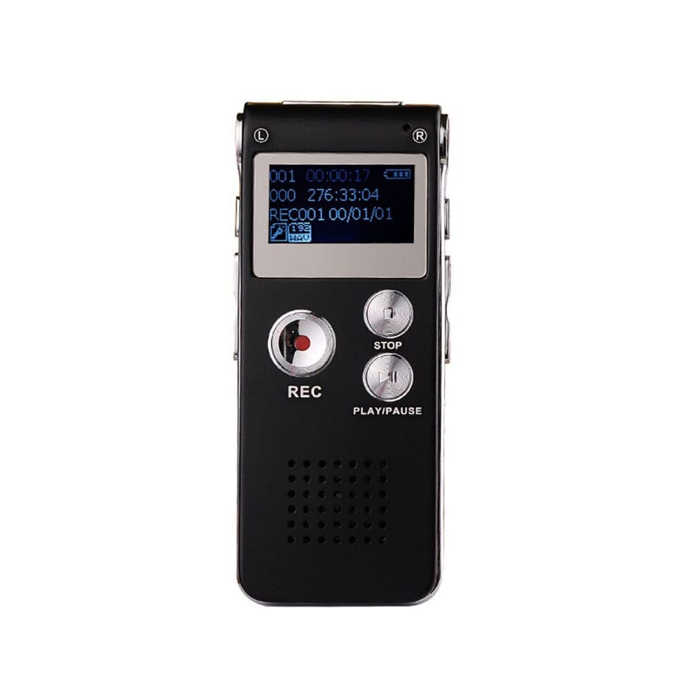 Portable Digital Voice Recorder & Telephone Recording Device 