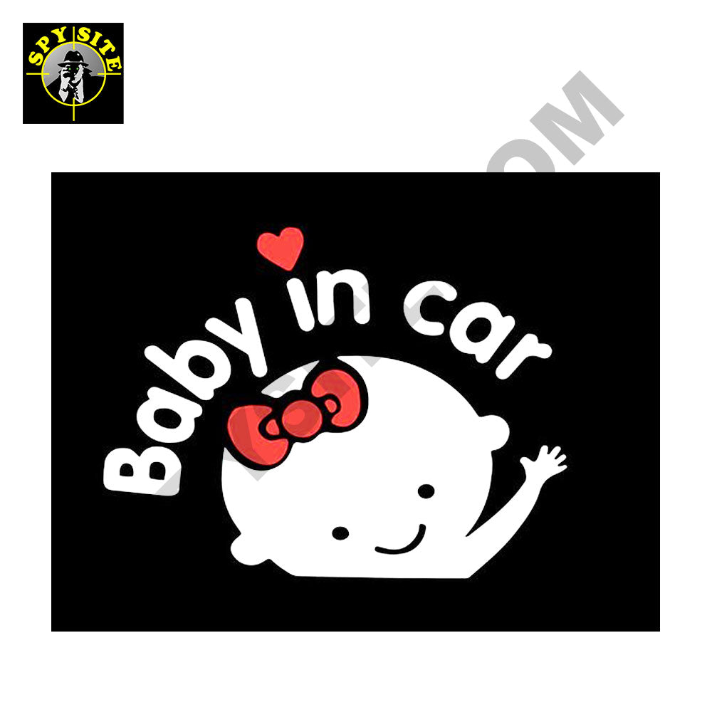 Baby in Car Vehicle Decal