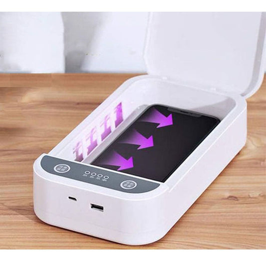 portable cellphone sterilizing machine with UV-C light