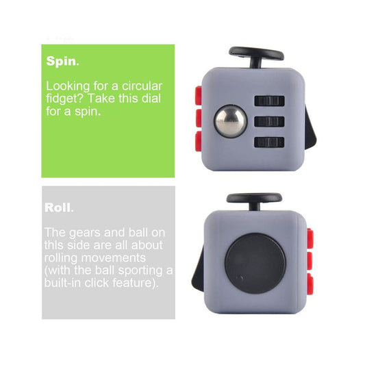 Fidget Cube Stress Relieving Toy - SSS Corp.# - variant_sku# - Fidget Cube Stress Relieving Toy