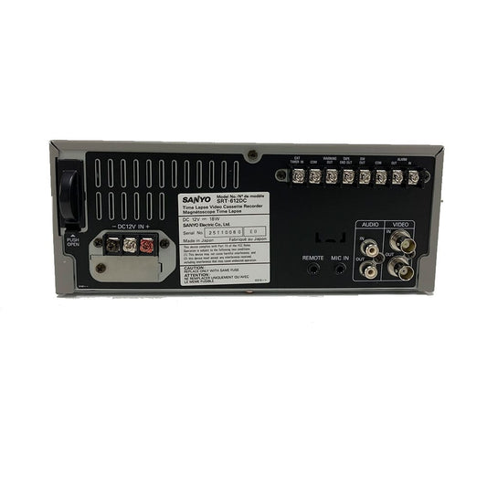 Sanyo 24 Hour Real Time Video Recorder - CLEARANCE - SSS Corp.# - variant_sku# - Sanyo 24 Hour Real Time Video Recorder video cassette player