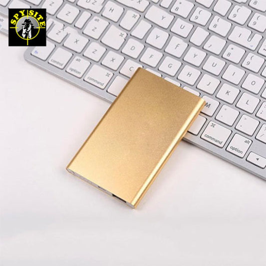 Ultra - thin Portable Slim Metal 10000mah USB Power Bank - SSS Corp.# - variant_sku# - power pack for mobile device
