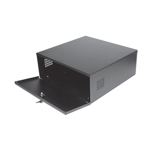 Video Recorder Lock Box with Fan - SSS Corp.# - variant_sku# - Video Recorder Locking Box Safe with Fan