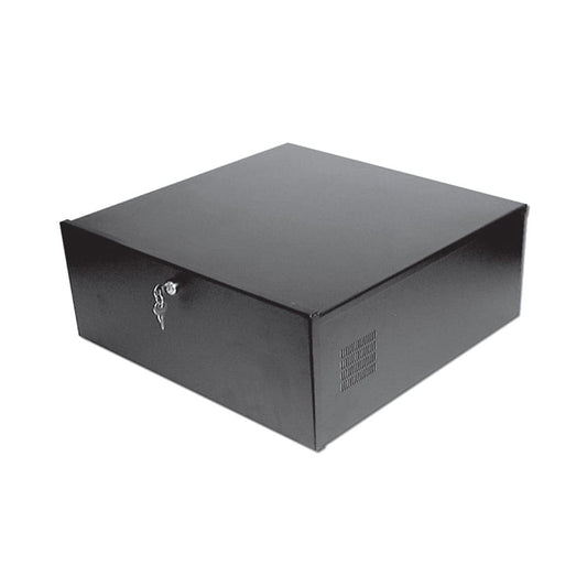 Video Recorder Lock Box with Fan - SSS Corp.# - variant_sku# - Video Recorder Locking Box Safe with Fan