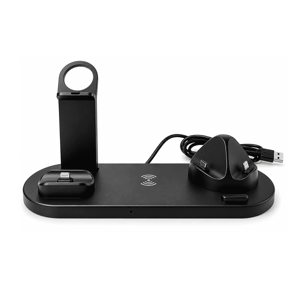 4K WiFi hidden camera charging station with multi-device charging