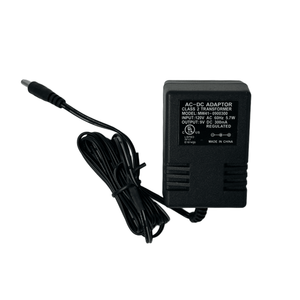 9V power supply plug 300mA AC adapter USA