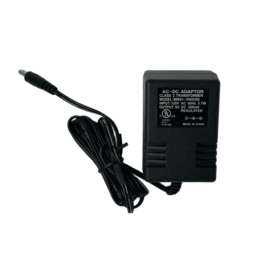 9V power supply plug 300mA AC adapter USA
