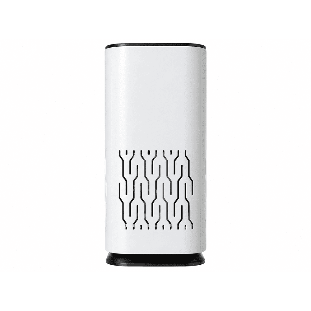 WiFi air purifier hidden camera with 1080P recording and compact white housing