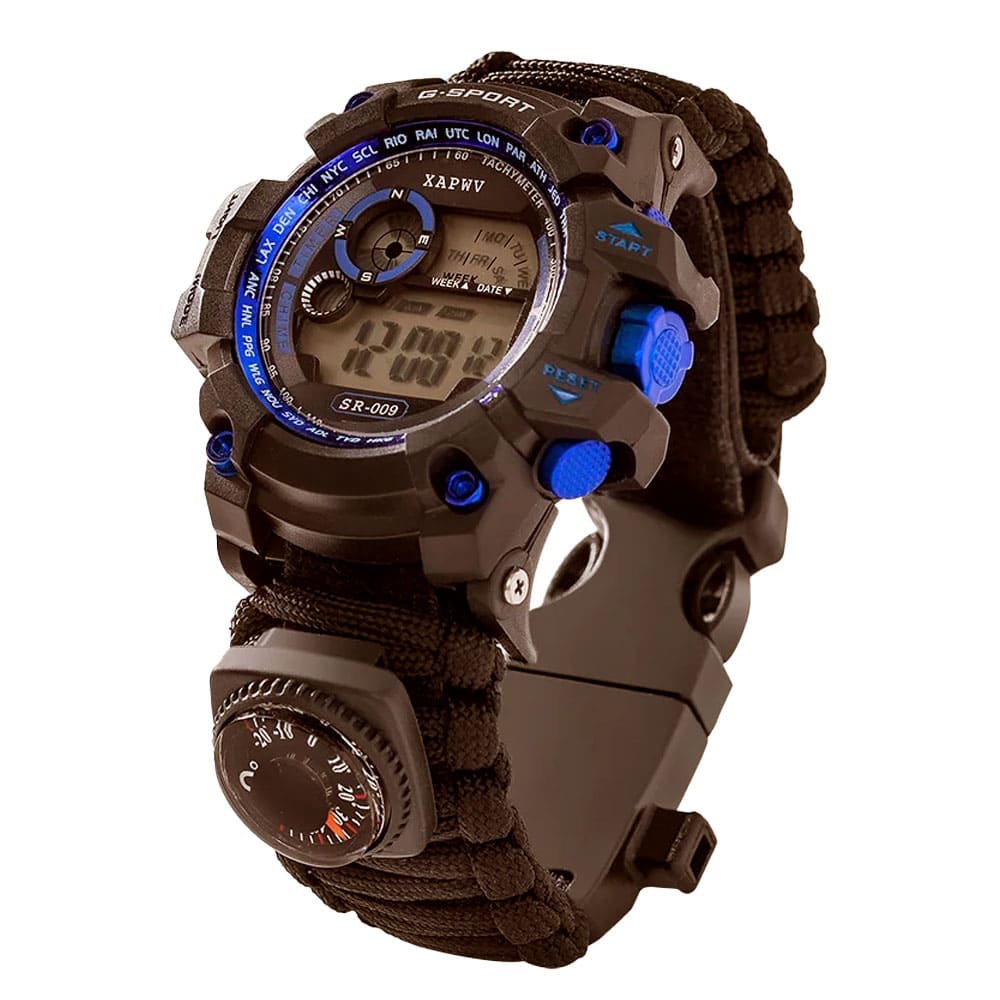 Ultimate Men's Tactical Survival Gear Watch