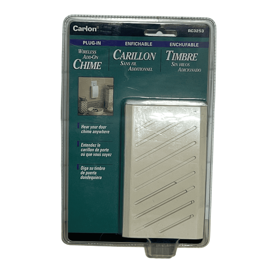 plug-in chime extender for entry notifications