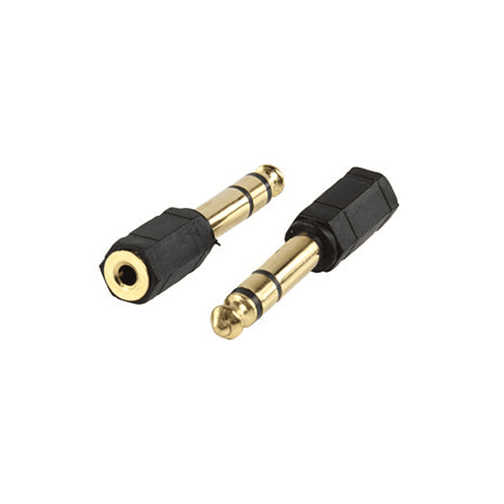AS534 Stereo Mini into Standard Stereo Phone Plug Adapter