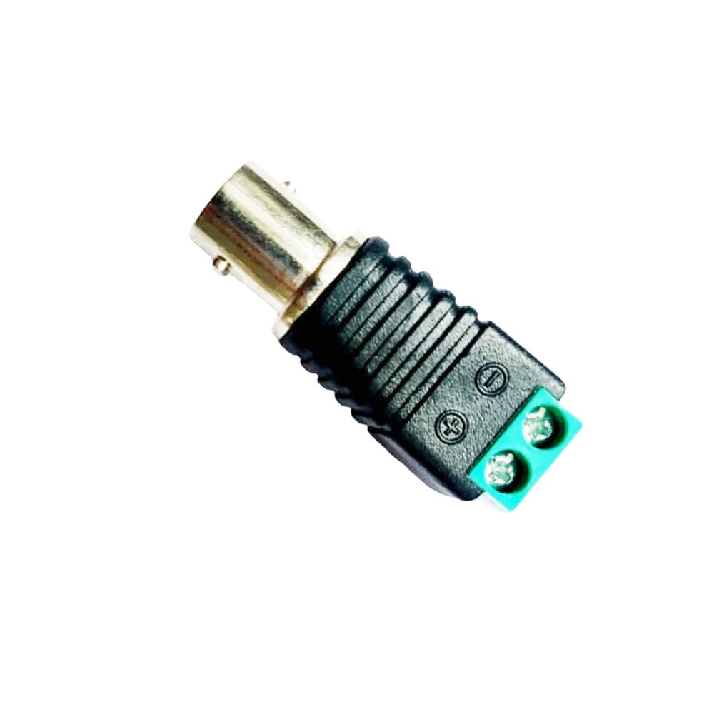 CCTV Balun Connectors for Analog Camera Install - SSS Corp.# - variant_sku# - BNC Female Balun Plug Connector