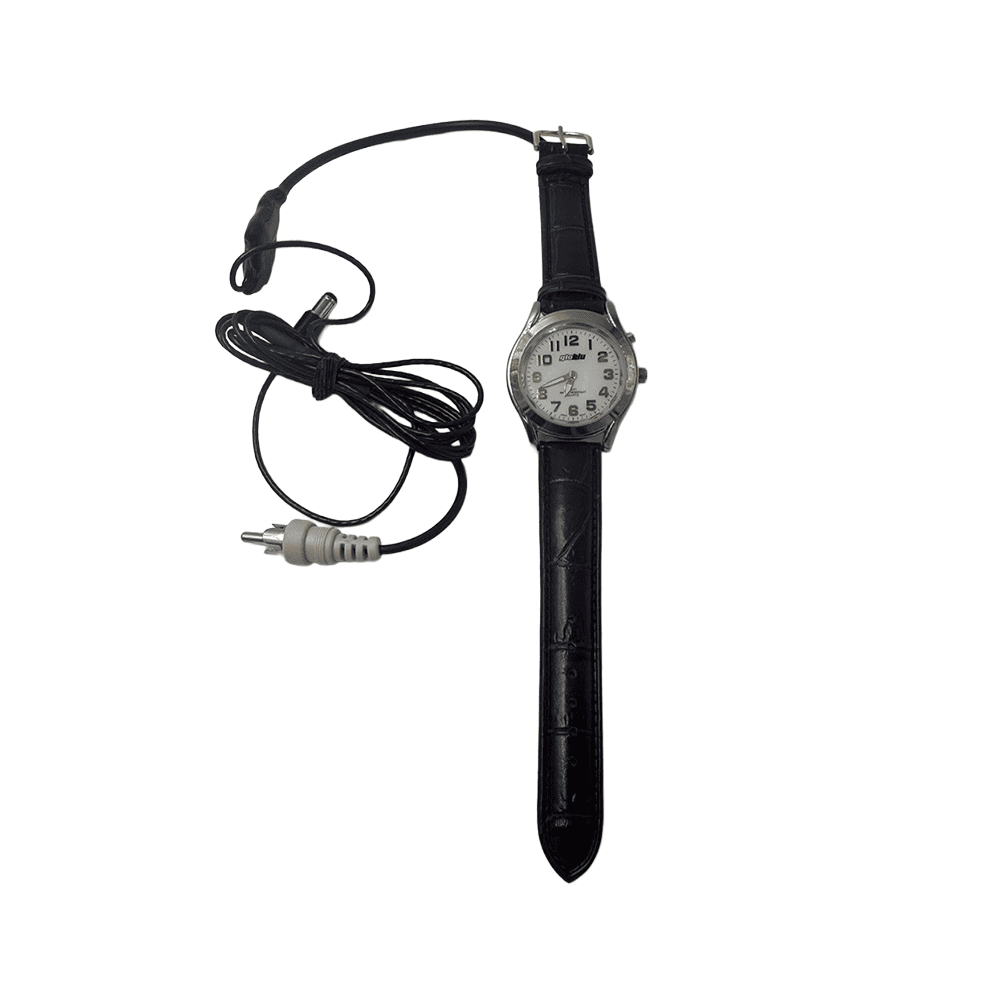 wristwatch hidden camera with RCA output
