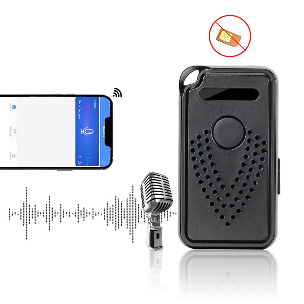 Easy WiFi Voice Recorder with Live Monitoring from your phone - SSS Corp.# - variant_sku# - Easy WiFi Voice Recorder with Live Monitoring from your phone