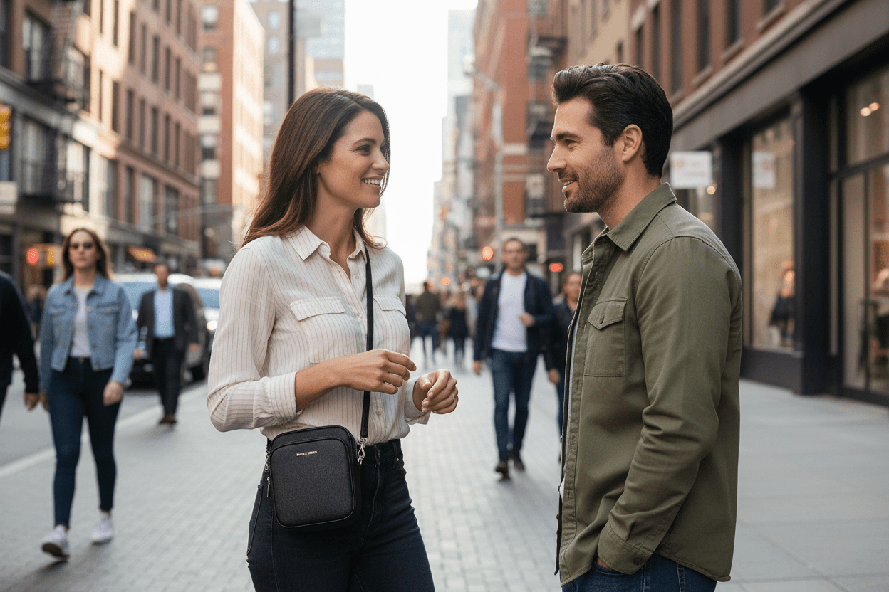 crossbody bag hidden camera