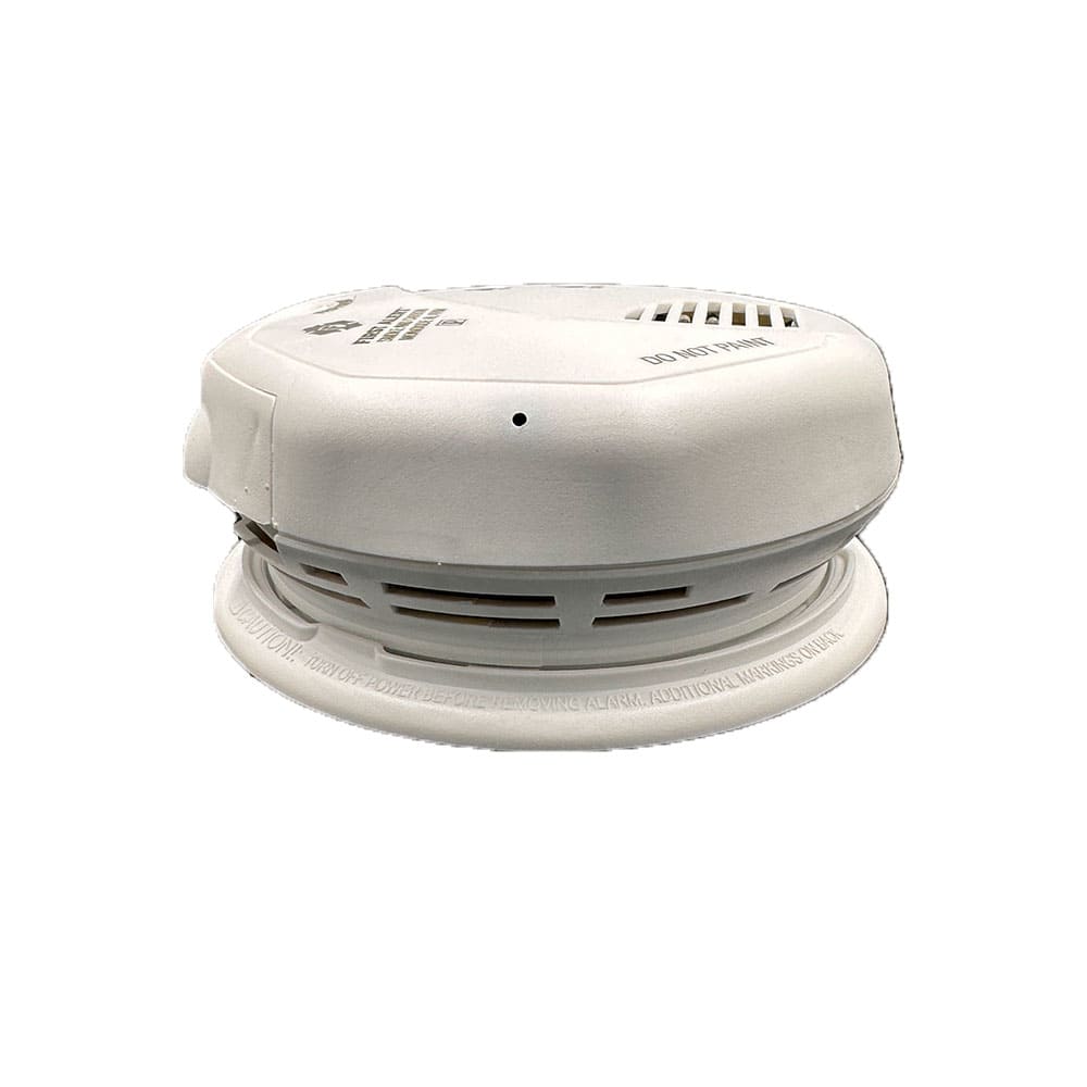 Hidden Smoke Detector Camera with Automatic Night Vision - Side view - SSS Corp.# - variant_sku# - Home Security Smoke Detector Camera
