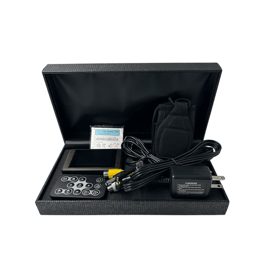 portable analog camera monitor with battery power