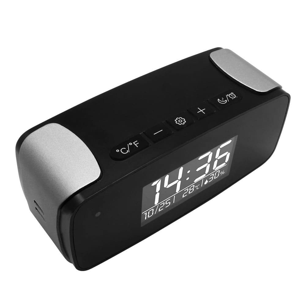Modern Alarm Clock Hidden Camera - Your Reliable Surveillance Solution - SSS Corp.# - variant_sku# - Wifi Alarm Clock Hidden Camera