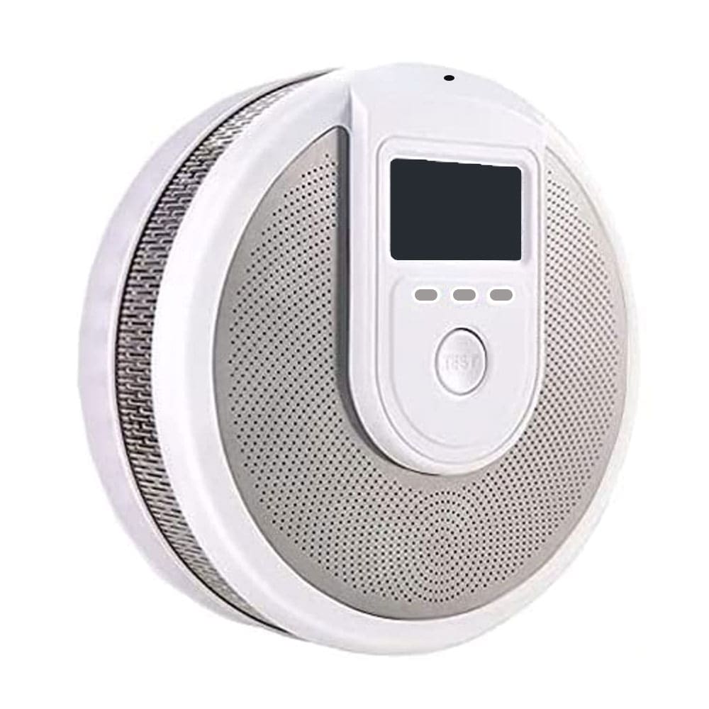 Modern Hidden Smoke Detector Camera with Automatic Night Vision - Side view - SSS Corp.# - variant_sku# - Modern Hidden Smoke Detector Camera with Automatic Night Vision