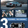 Multi - Camera 4K Dashcam System with Screen Night Vision GPS &amp; Wi - Fi - SSS Corp.# - variant_sku# - dash camera for accident