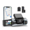 Multi - Camera 4K Dashcam System with Screen Night Vision GPS &amp; Wi - Fi - SSS Corp.# - variant_sku# - tripple camera dashcam system