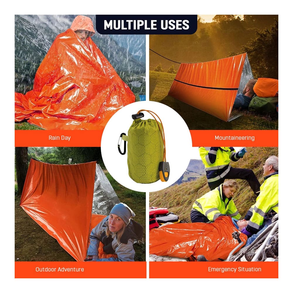 NASA - Designed Waterproof Survival Blanket: Ultimate Protection - SSS Corp.# - variant_sku# - waterproof survival blanket