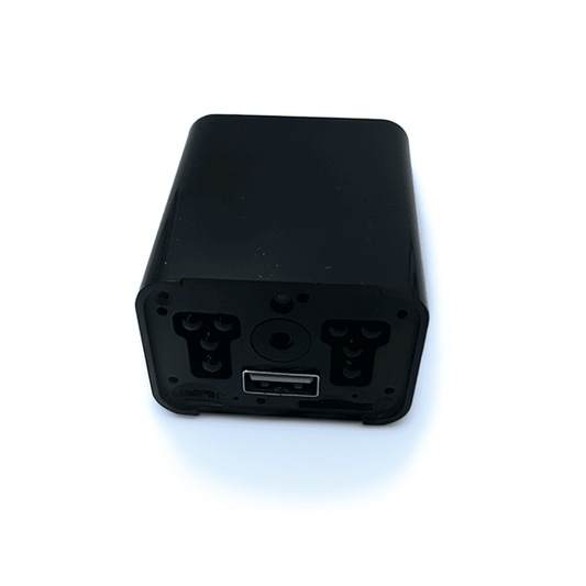 USB wall charger spy camera with audio
