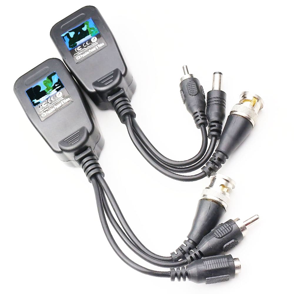 Passive Video Balun for Video Security Systems - SSS Corp.# - variant_sku# - Passive - Video - Balun - for - Video - Security - Systems