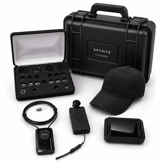 hidden body camera kit for investigators with remote viewing and real-time audio