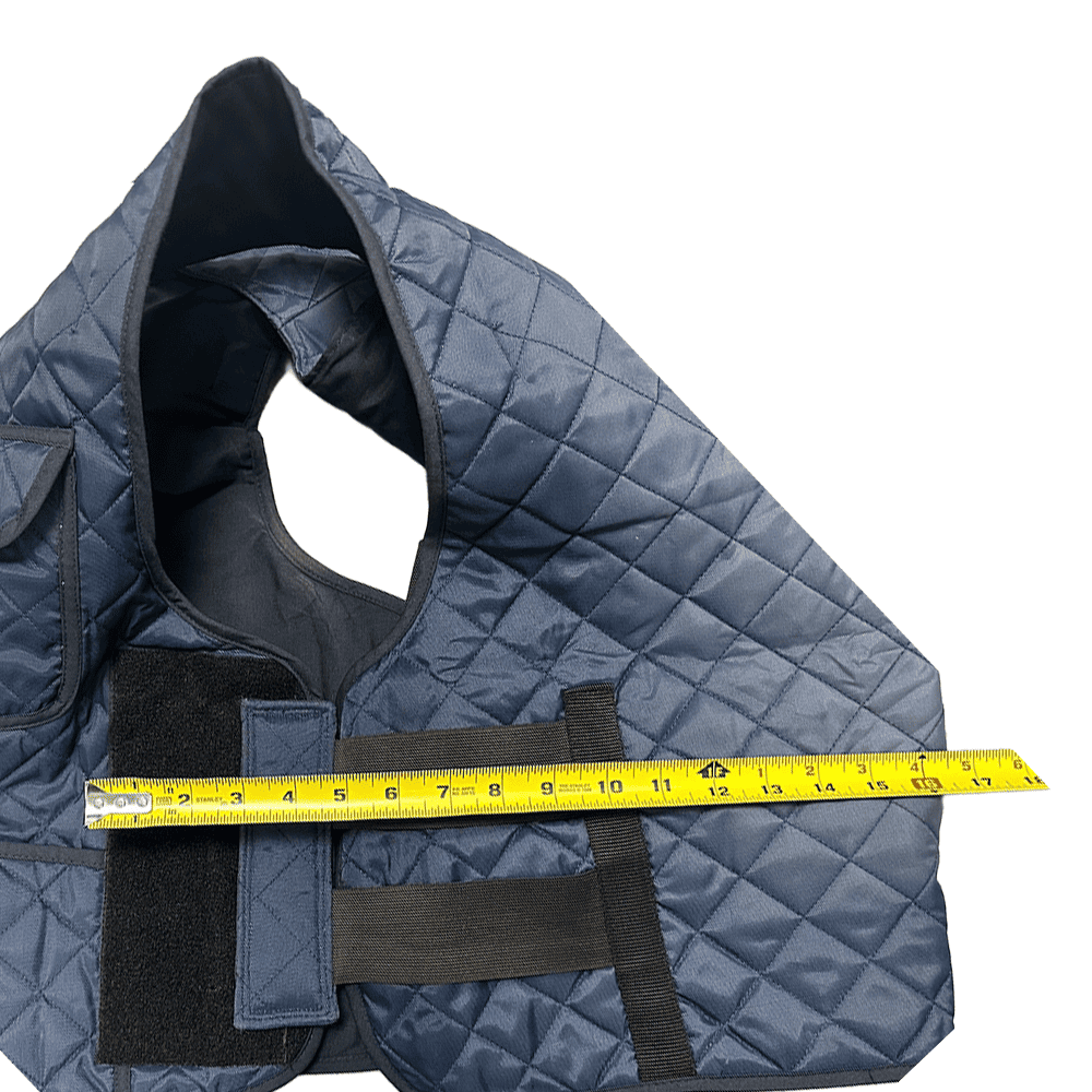 USA made bulletproof vest with bottom wing construction