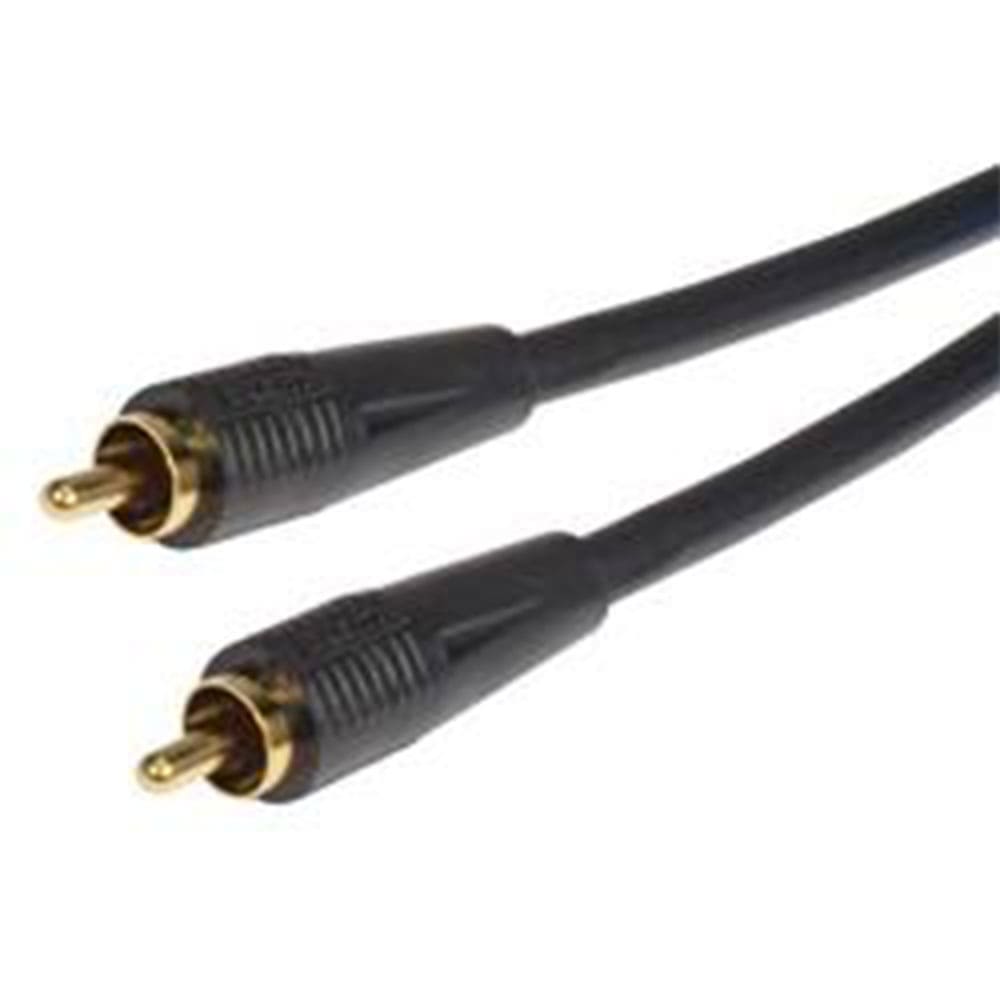RCA Coaxial Cable - SSS Corp.# - variant_sku# - RCA Coaxial Cable with RCA Connections