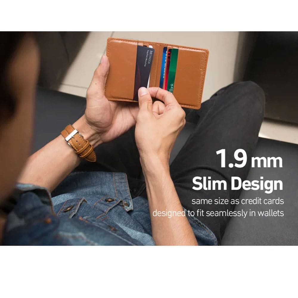 Slim Wallet GPS Tracker Tag for iPhone - SSS Corp.# - variant_sku# - Wallet tracker apple tag