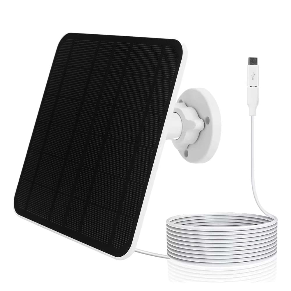 Solar Panel for Outdoor Security Cameras - SSS Corp.# - variant_sku# - Solar Panel for Outdoor Security Cameras