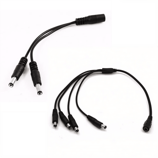 Power cable pigtail for low-voltage systems