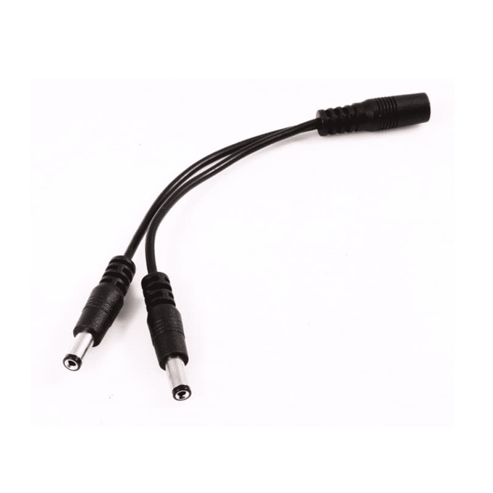 DC barrel connector pigtail for power supplies