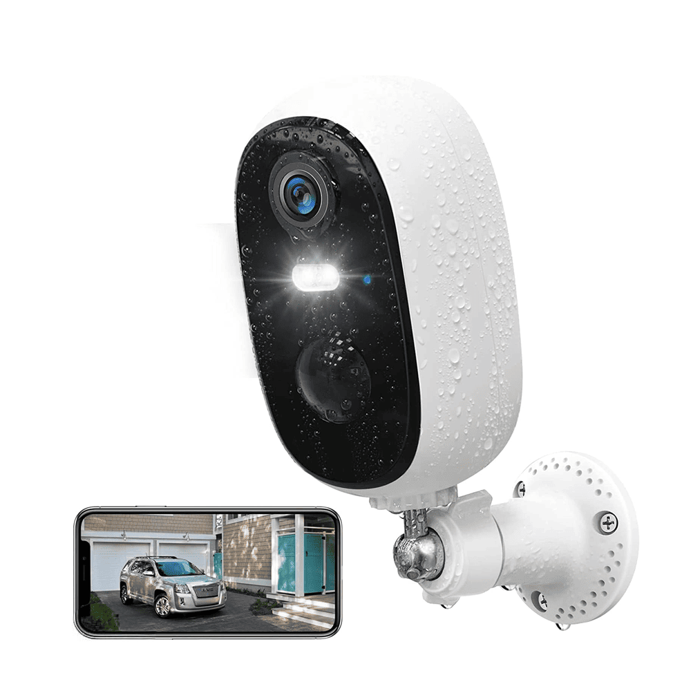 long battery life smart outdoor wireless security system