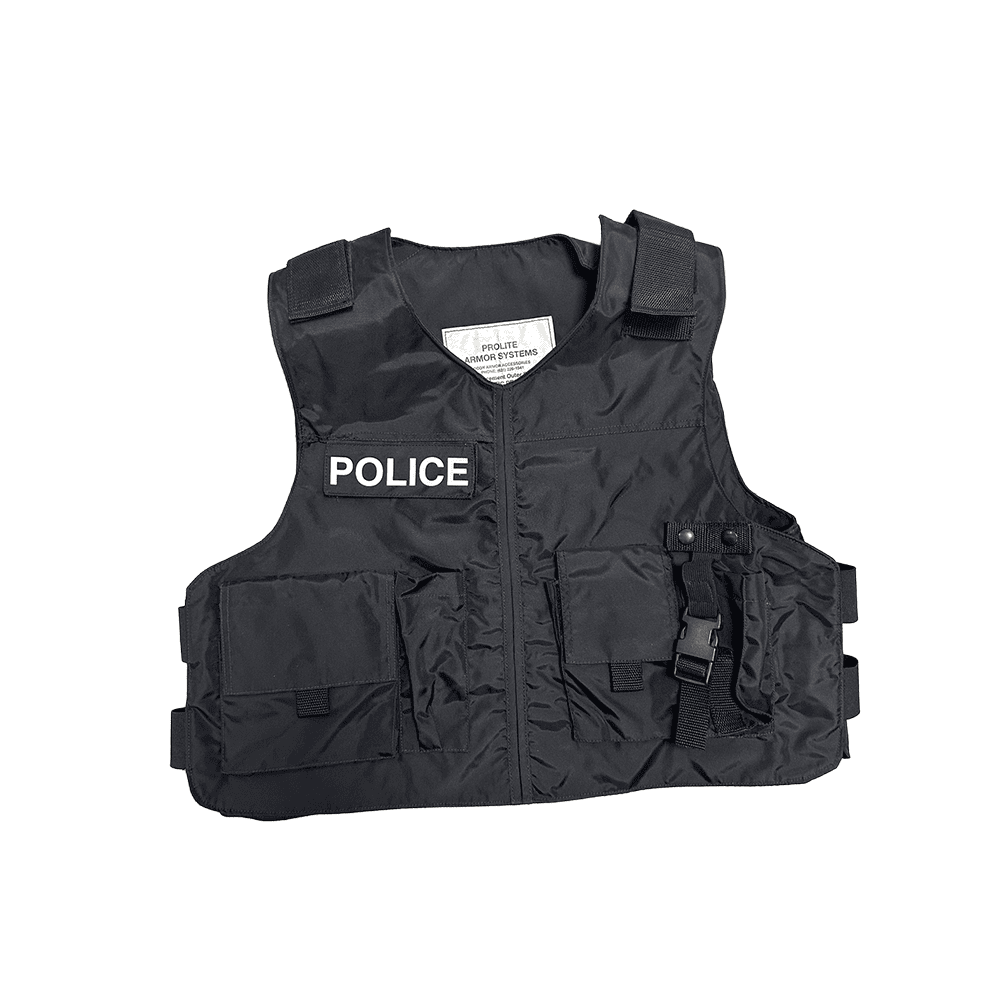 bulletproof carrier vest with belt and shoulder adjustment