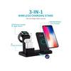 Wireless Charging Station Hidden Security Camera - Easy Live View, Sound &amp; Recording using your Cellphone! - SSS Corp.# - variant_sku# - 4K Live View 3in1 Wireless Charging Station Spy Camera
