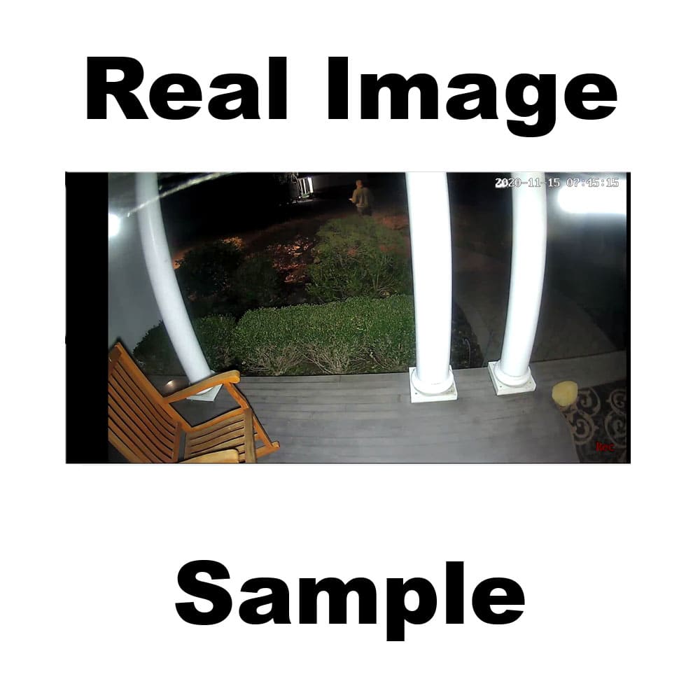 dual antenna outdoor flood light camera for strong WiFi