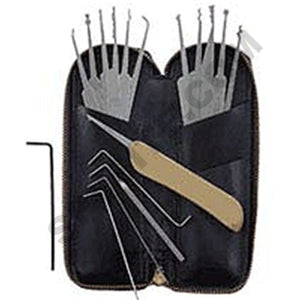 17 Piece Lock Picking Set & Tools | Find the Best Lock Pick Set & Tools