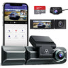 3 Camera 4K Dashcam System with Screen Night Vision GPS &amp; Wi - Fi - SSS Corp.# - variant_sku# - tripple camera dashcam system
