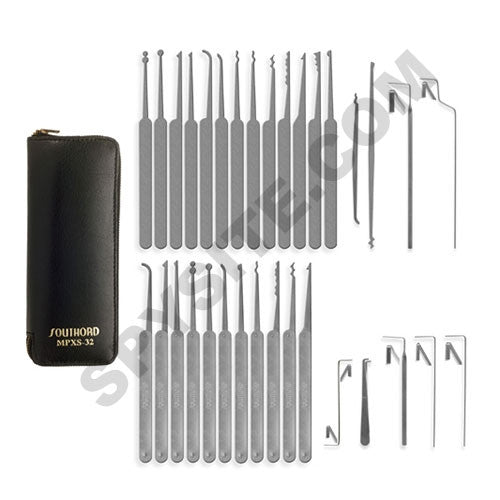 32 Piece Lock Pick Set - SSS Corp.# - variant_sku# - 32 Piece Lock Pick Set