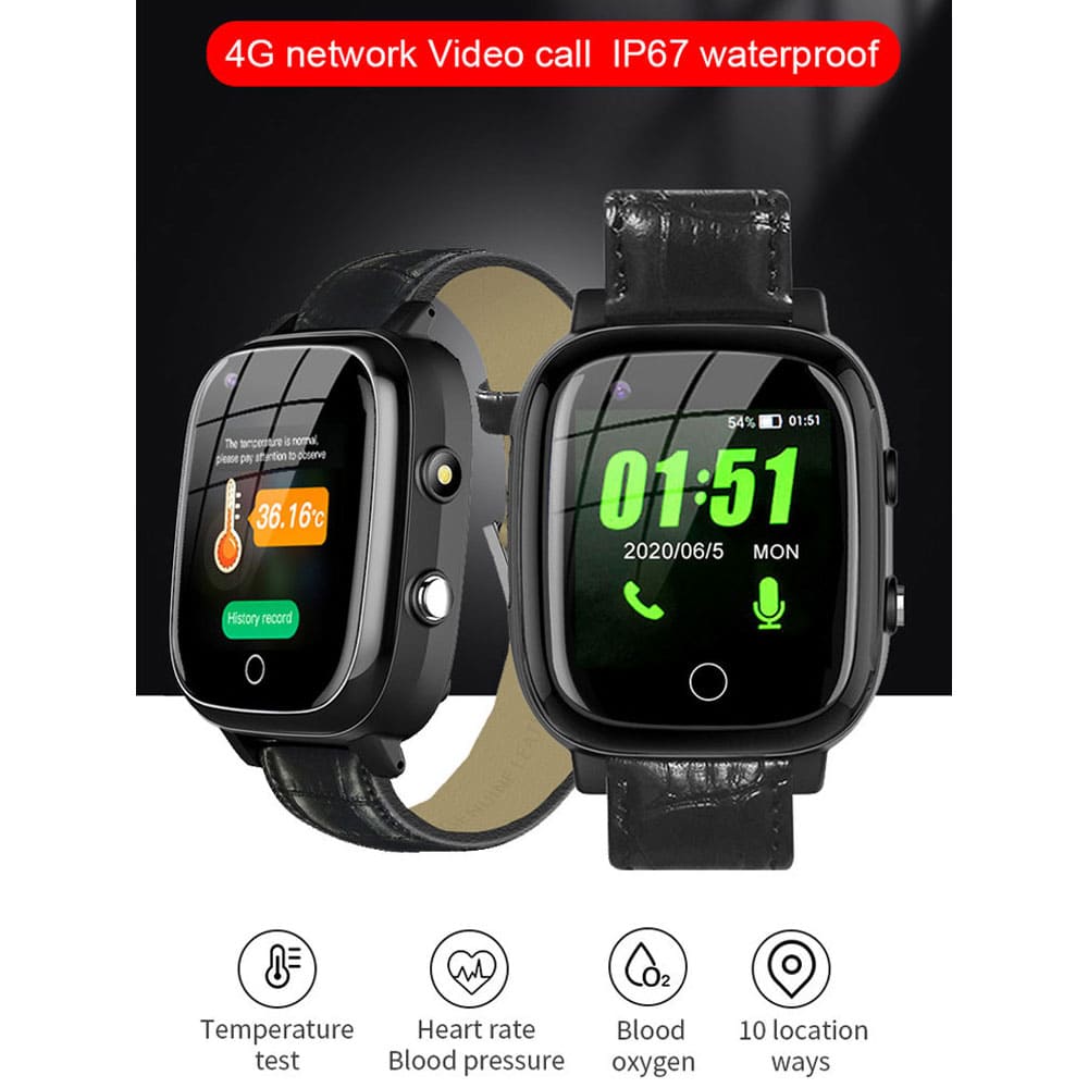 4G LTE Adult GPS Watch and SOS Wearable Device - Dementia Patient Tracker - SSS Corp.# - variant_sku# - gps tracker for dementia patient