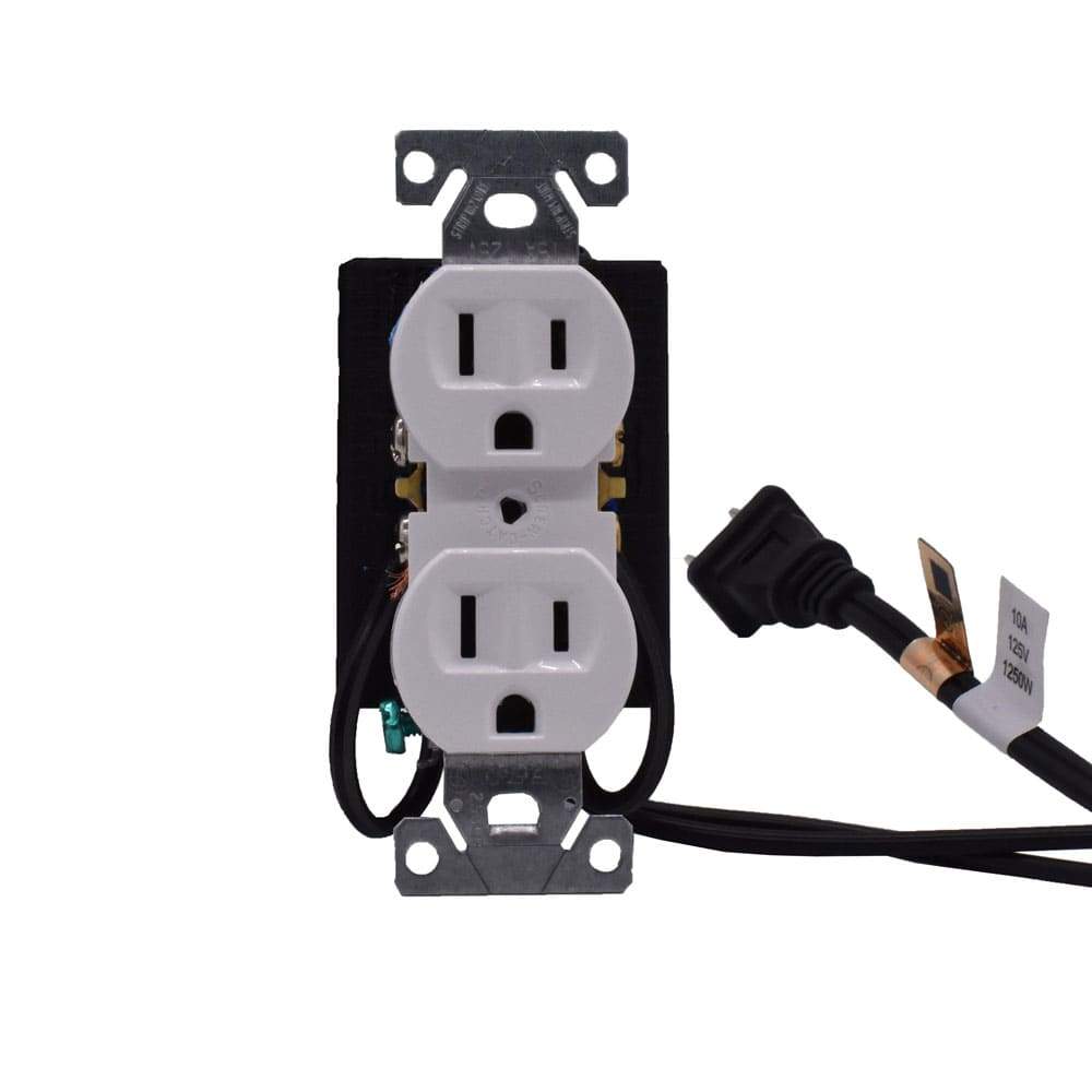 4K WiFi Spy Functional Electrical Outlet Camera - Wall Outlet Hidden Spy Camera DVR - SSS Corp.# - variant_sku# - 4K WiFi hidden Functional Electrical Outlet Camera