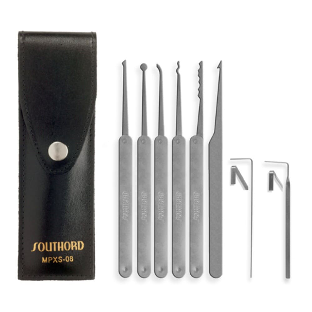 8 Piece Lock Pick Set - SSS Corp.# - variant_sku# - 8 Piece Lock Pick Set