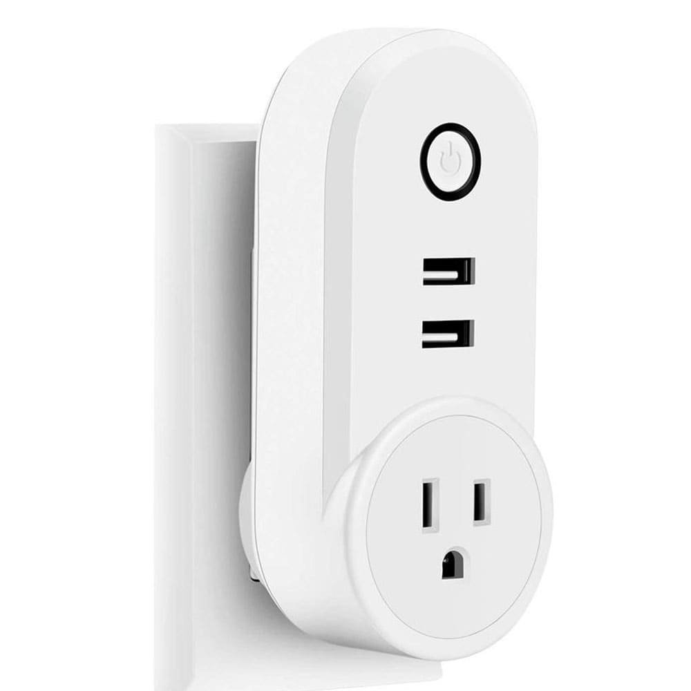 Wi-Fi Smart Wall Outlet - Remote Control w Alexa Echo and Google Home - SSS  Corp.