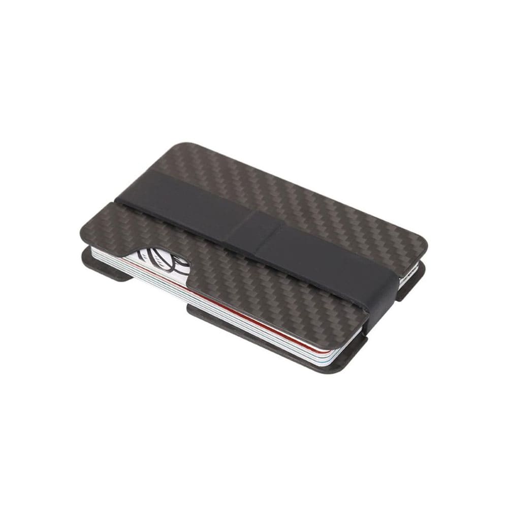 RFID Aluminum Wallet & Money Clip with Expandable Credit Card Holder